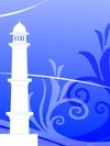 Islamic Greeting Card by Alhabib