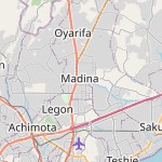 Peta lokasi: Madina, Ghana