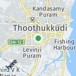Peta lokasi: Tuticorin, India
