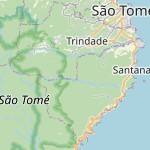 Peta lokasi: Santa Januario, Sao Tome Dan Principe