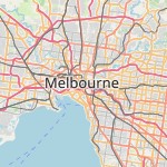 Peta lokasi: Melbourne, Australia