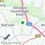 Peta lokasi: Bad Rothenfelde, Jerman