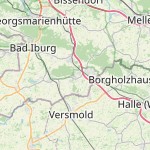 Peta lokasi: Bad Rothenfelde, Jerman