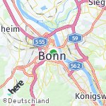 Peta lokasi: Bonn, Jerman