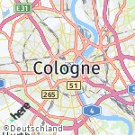 Peta lokasi: Köln, Jerman