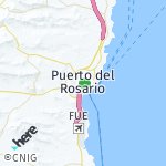 Peta lokasi: Puerto del Rosario, Spanyol