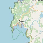 Peta lokasi: Cee, Spanyol