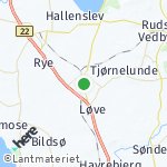Peta lokasi: Høng, Denmark