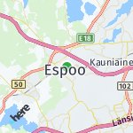 Peta lokasi: Espoo, Finlandia
