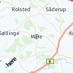 Peta lokasi: Måre, Denmark