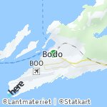 Peta lokasi: Bodø, Norwegia