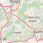 Peta lokasi: Leitões, Portugal