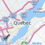Peta lokasi: Québec, Kanada