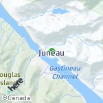 Peta lokasi: Juneau, Amerika Serikat