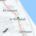Peta lokasi: Ar Rimaylah, Oman