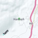Peta lokasi: Hannah, Oman