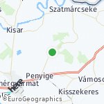 Peta lokasi: Kömörő, Hongaria