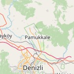 Peta lokasi: Pamukkale, Turki