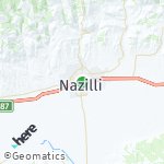 Peta lokasi: Nazilli, Turki