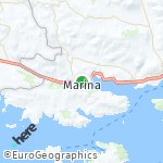 Peta lokasi: Marina, Kroasia