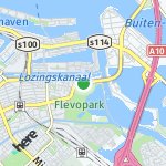 Peta lokasi: Zeeburg, Belanda