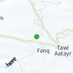 Peta lokasi: Jabal Yawr, Oman