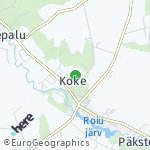 Peta lokasi: Koke, Estonia