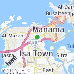 Peta lokasi: Tashan, Bahrain