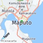 Peta lokasi: Kota Maputo, Mozambik
