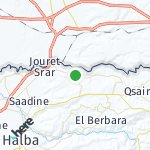 Peta lokasi: Jenin, Lebanon