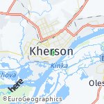 Peta lokasi: Kherson, Ukraina