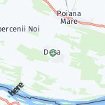 Peta lokasi: Desa, Rumania