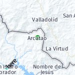 Peta lokasi: Arcatao, El Salvador