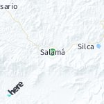 Peta lokasi: Salamá, Honduras