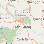 Peta lokasi: Cao Bằng, Vietnam