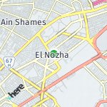 Peta lokasi: El Nozha, Mesir