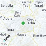Peta lokasi: Hebron, Israel