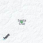 Peta lokasi: Santa Cruz, Angola