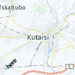 Peta lokasi: Kutaisi, Georgia