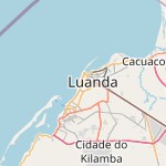 Peta lokasi: Samba, Angola