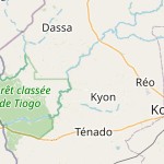 Peta lokasi: Kayan, Burkina Faso