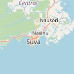 Peta lokasi: Suva, Fiji