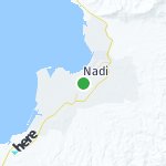 Peta lokasi: Nadi, Fiji