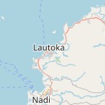 Peta lokasi: Lautoka, Fiji