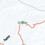 Peta lokasi: Gimbo, Etiopia