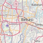 Peta lokasi: Bekasi Barat, Indonesia