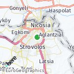 Peta lokasi: Strovolos, Siprus