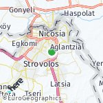 Peta lokasi: Strovolos, Siprus