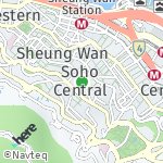 Peta lokasi: Central, Hong Kong SAR