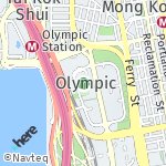 Peta lokasi: Olympic, Hong Kong SAR